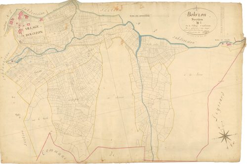 Bolozon - 3 P 4624 - 3 P 4624 -  Feuille 1  (1819)
