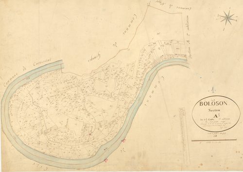 Bolozon - 3 P 4620 - 3 P 4620 -  Feuille 1  (1819)