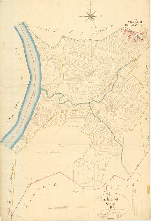 Bolozon - 3 P 4625 - 3 P 4625 -  Feuille 2  (1819)