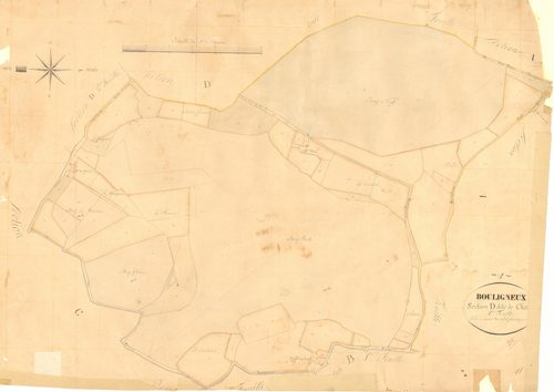 Bouligneux - 3 P 4637 - 3 P 4637 -  Feuille 1  (1832)