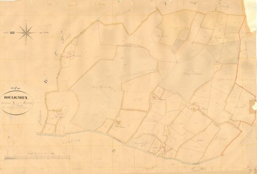 Bouligneux - 3 P 4629 - 3 P 4629 -  Feuille 2  (1832)