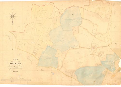Bouligneux - 3 P 4628 - 3 P 4628 -  Feuille 1  (1832)