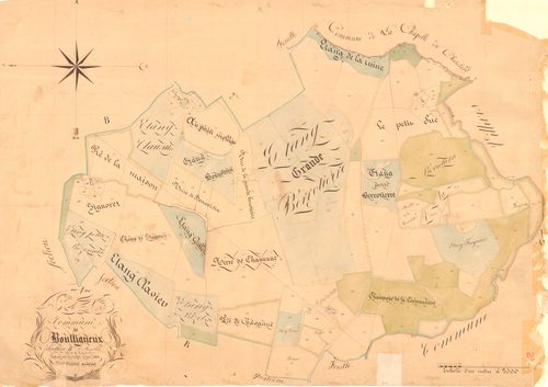 Bouligneux - 3 P 4632 - 3 P 4632 -  Feuille 3  (1832)