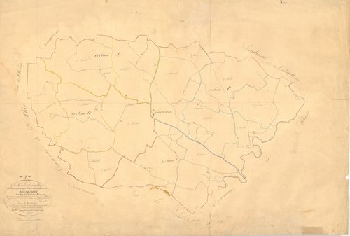 Bouligneux - 3 P 4627 - 3 P 4627 -  Tableau d'assemblage  (1832)