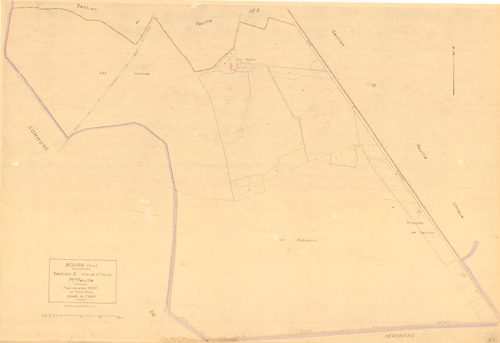 Bourg-en-Bresse - 3 P 4650 - 3 P 4650 -  Feuille 1  (1830)
