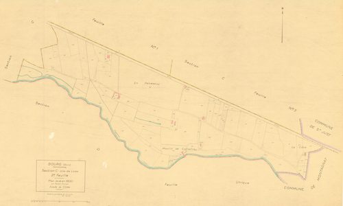 Bourg-en-Bresse - 3 P 4647 - 3 P 4647 -  Feuille 2  (1830)