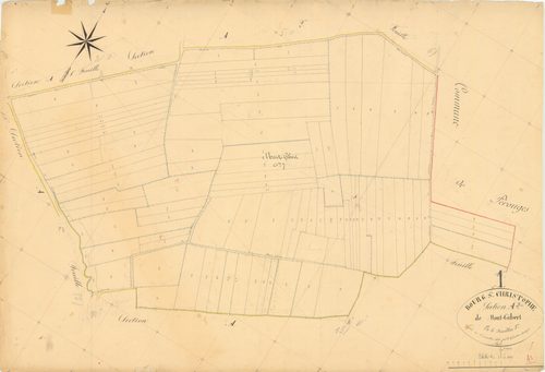 Bourg-Saint-Christophe - 3 P 4665 - 3 P 4665 -  Feuille 3  (1839)