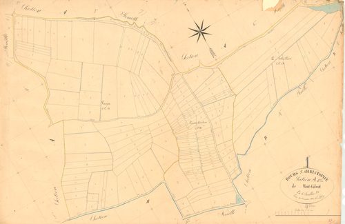 Bourg-Saint-Christophe - 3 P 4667 - 3 P 4667 -  Feuille 5  (1839)