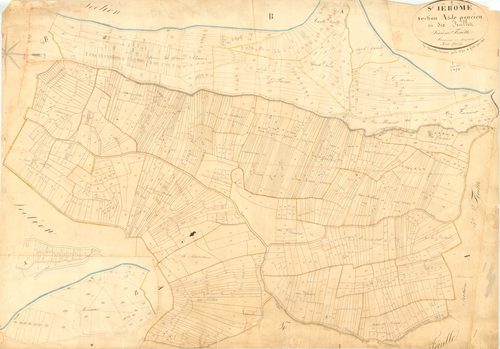 Boyeux-Saint-Jérôme - 3 P 4706 - 3 P 4706 -  Feuille 6  (1825)