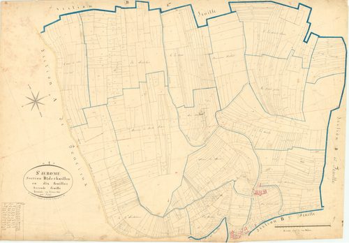 Saint-Jérôme - 3 P 4708 - 3 P 4708 -  Feuille 2  (1825)