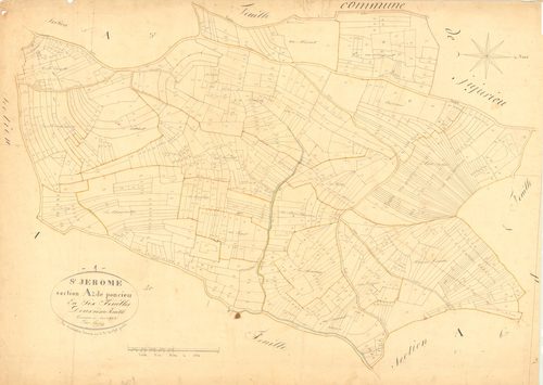 Saint-Jérôme - 3 P 4702 - 3 P 4702 -  Feuille 2  (1825)