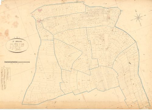 Boyeux-Saint-Jérôme - 3 P 4713 - 3 P 4713 -  Feuille 7  (1825)