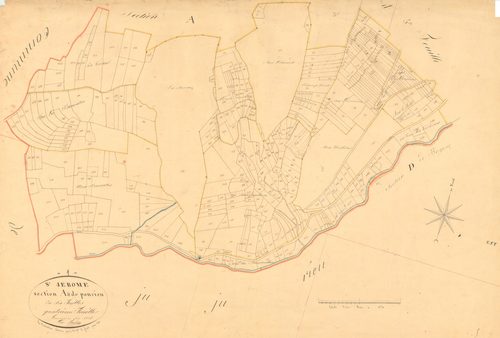 Saint-Jérôme - 3 P 4704 - 3 P 4704 -  Feuille 4  (1825)