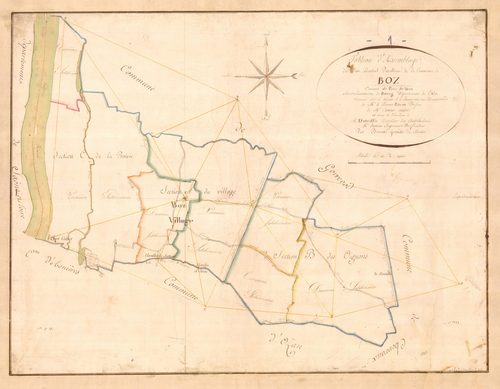 Boz - 3 P 4725 - 3 P 4725 -  Tableau d'assemblage  (1813)