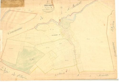 Brégnier-Cordon - 3 P 4735 - 3 P 4735 -  Feuille 1  (1836)