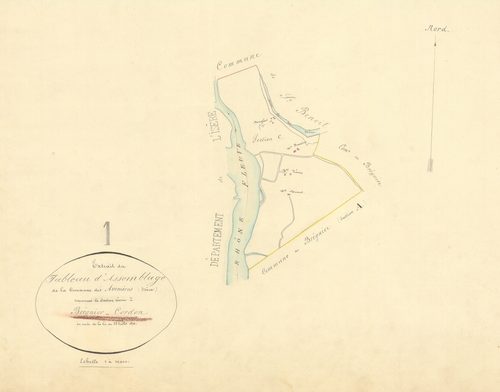 Brégnier-Cordon - 3 P 4734 - 3 P 4734 -  Tableau général  (1876)