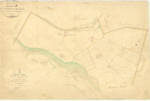 Brégnier-Cordon - 3 P 4745 - 3 P 4745 -  Feuille 1  (Sans date)