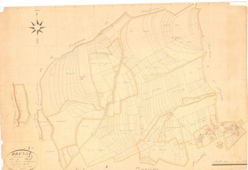 Brénaz - 3 P 4748 - 3 P 4748 -  Feuille 1  (1831)