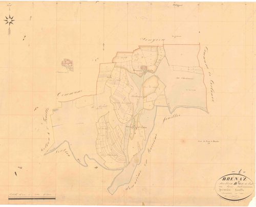 Brénaz - 3 P 4751 - 3 P 4751 -  Feuille 1  (1831)