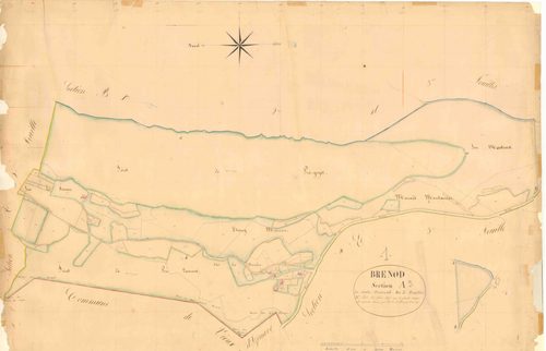 Brénod - 3 P 4761 - 3 P 4761 -  Feuille 3  (1837)
