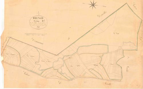 Brénod - 3 P 4768 - 3 P 4768 -  Feuille 1  (1837)