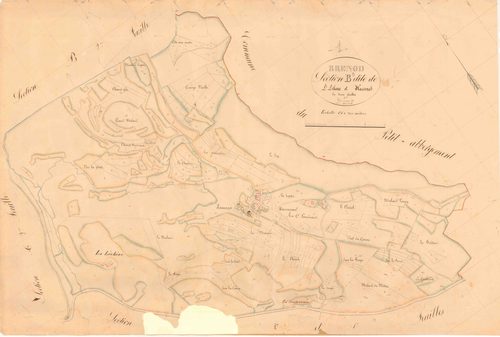 Brénod - 3 P 4764 - 3 P 4764 -  Feuille 3  (1837)