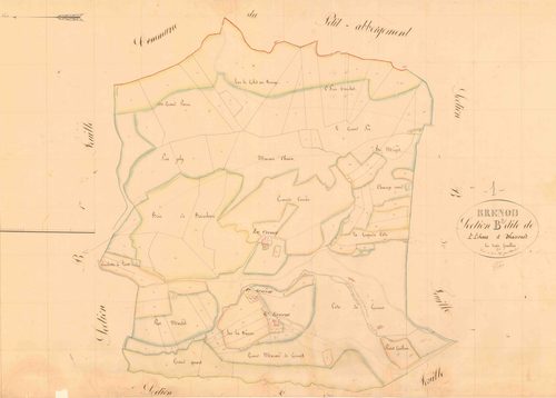 Brénod - 3 P 4763 - 3 P 4763 -  Feuille 2  (1837)