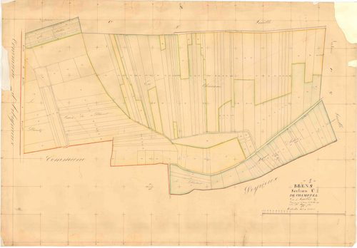Brens - 3 P 4779 - 3 P 4779 -  Feuille 2  (1836)