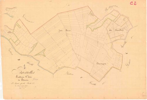 Bressolles - 3 P 4790 - 3 P 4790 -  Feuille 2  (1831)