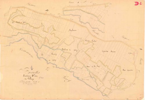 Bressolles - 3 P 4794 - 3 P 4794 -  Feuille 2  (1831)