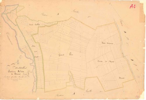 Bressolles - 3 P 4784 - 3 P 4784 -  Feuille 2  (1831)