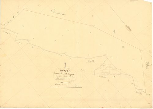 Briord - 3 P 4809 - 3 P 4809 -  Feuille 6  (1840)