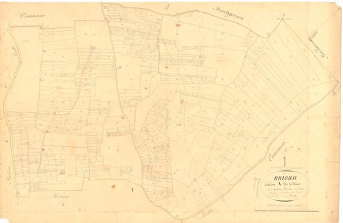 Briord - 3 P 4802 - 3 P 4802 -  Feuille 3  (1840)