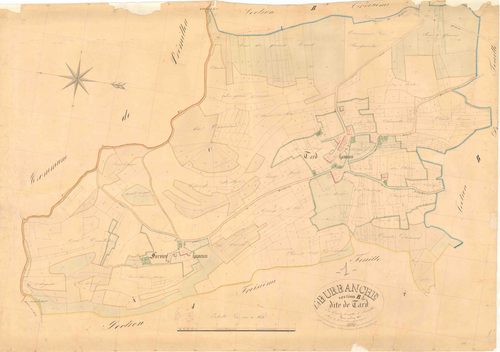 La Burbanche - 3 P 6651 - 3 P 6651 -  Feuille 1  (1833)