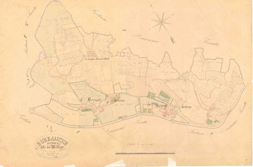 La Burbanche - 3 P 6654 - 3 P 6654 -  Feuille 1  (1833)