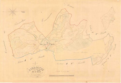 La Burbanche - 3 P 6653 - 3 P 6653 -  Feuille 3  (1833)