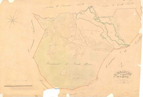 La Burbanche - 3 P 6656 - 3 P 6656 -  Feuille 3  (1833)