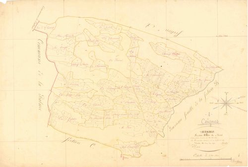 Ceignes - 3 P 6064 - 3 P 6064 -  Feuille 1  (1819)