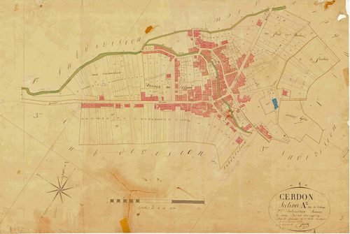 Cerdon - 3 P 4832 - 3 P 4832 -  Feuille 2  (1825)