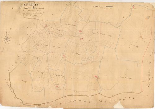 Cerdon - 3 P 4834 - 3 P 4834 -  Feuille 1  (1825)