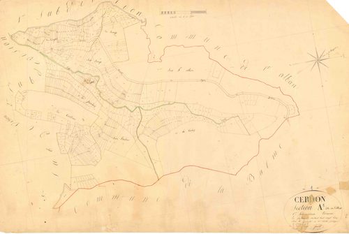 Cerdon - 3 P 4831 - 3 P 4831 -  Feuille 1  (1825)