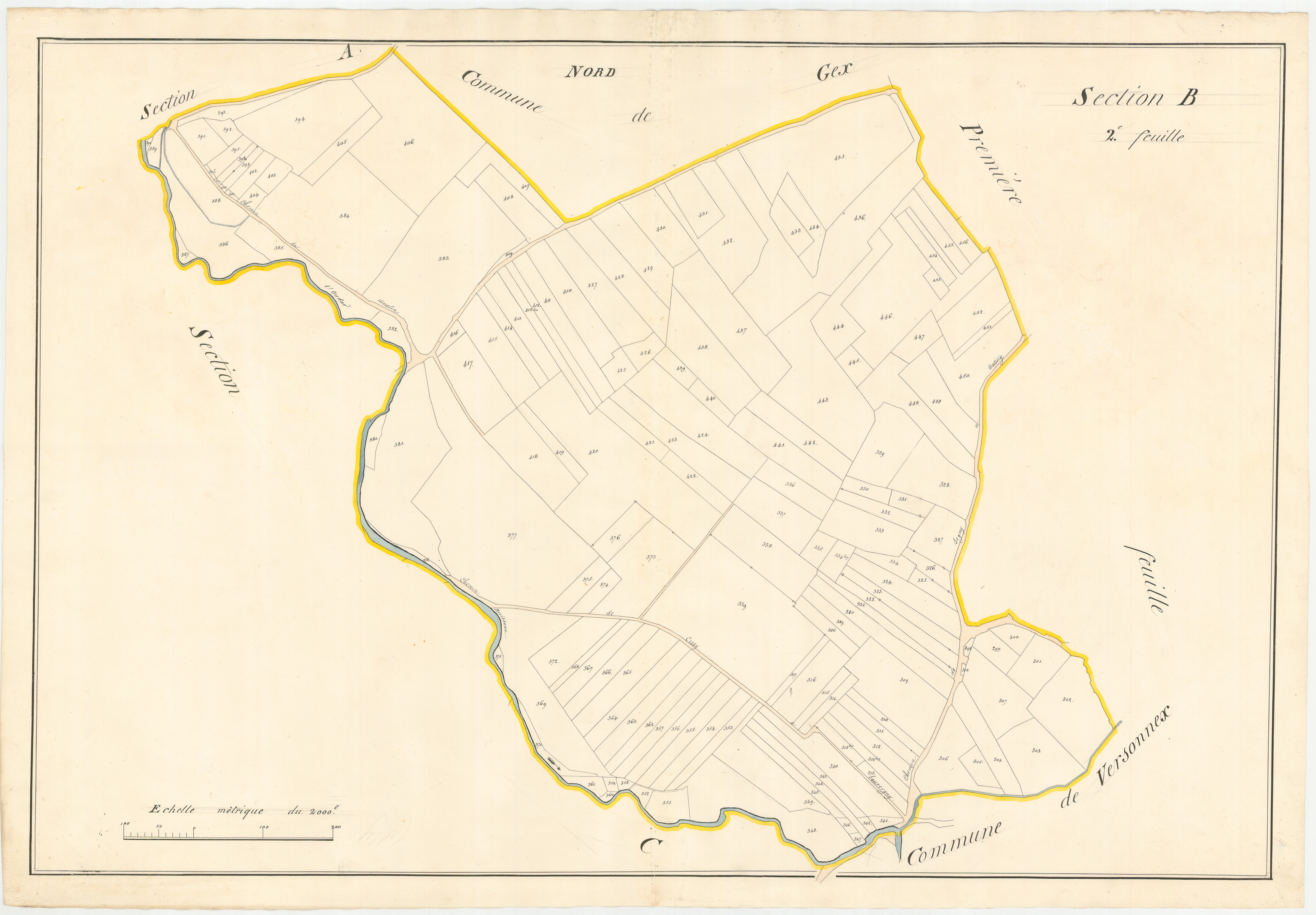 Cessy - 3 P 10094-4 - 3 P 10094-4 -  Feuille 2  (1807)