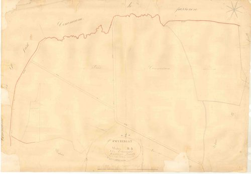 Ceyzériat - 3 P 4879 - 3 P 4879 -  Feuille 3  (1826)