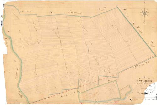 Ceyzérieu - 3 P 4892 - 3 P 4892 -  Feuille 3  (1833)