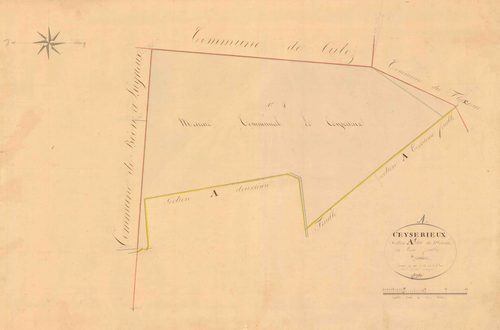 Ceyzérieu - 3 P 4890 - 3 P 4890 -  Feuille 1  (1833)