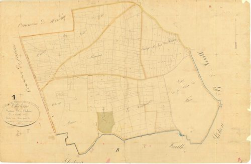 Chaleins - 3 P 4934 - 3 P 4934 -  Feuille 1  (1832)