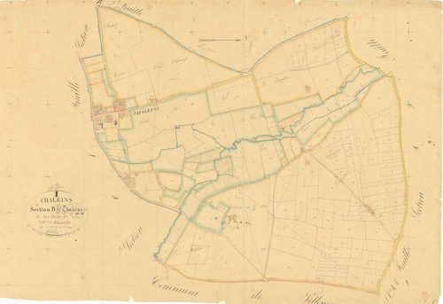 Chaleins - 3 P 4935 - 3 P 4935 -  Feuille 2  (1832)