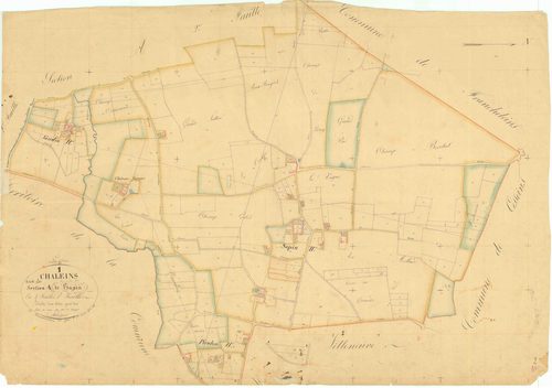Chaleins - 3 P 4932 - 3 P 4932 -  Feuille 1  (1832)