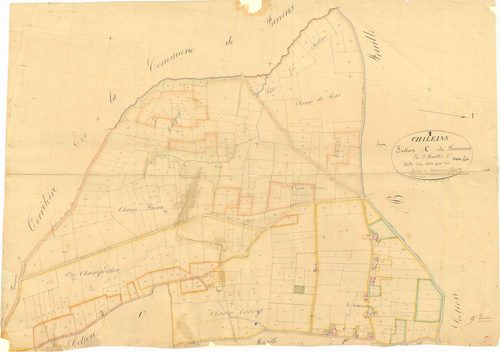 Chaleins - 3 P 4939 - 3 P 4939 -  Feuille 3  (1832)