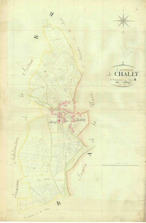 Chaley - 3 P 4942 - 3 P 4942 -  Feuille 1  (1812)